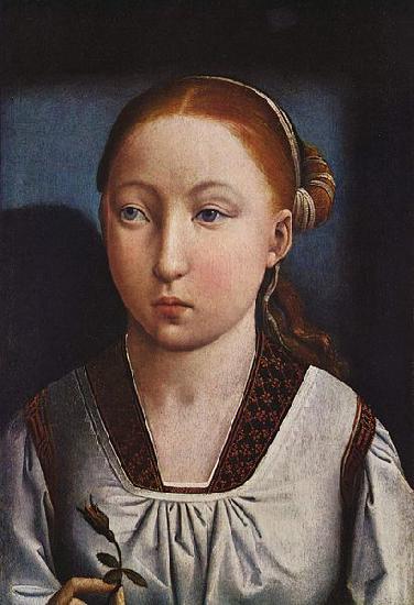 Juan de Flandes Portrait of an Infanta (possibly Catherine of Aragon) oil painting image